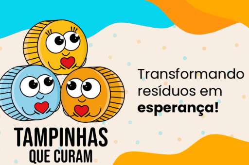 Desafio Solidário: Tampinhas que Curam